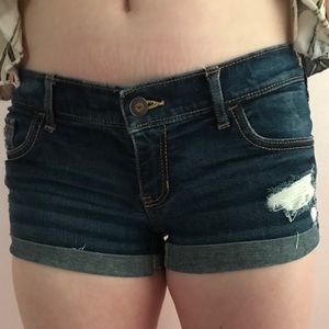 Distressed Hollister Shorts